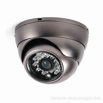 Vandalproof IR CCTV Dome Camera with 30m Night Vision Distance and 1/3-inch Sony CCD Sensor